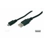 Câble USB vers micro USB Digitus AK-300110-030-S Noir 3 m