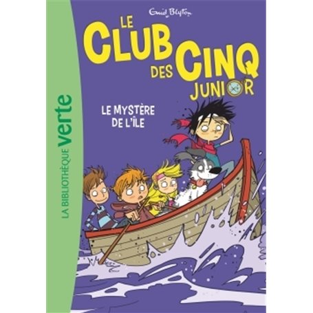Le Club des Cinq Junior 02 - Le Mystère de l'île