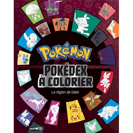Pokémon - Pokédex à colorier - La région de Galar