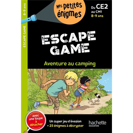 Escape game du CE2 au CM1 - Cahier de vacances 2023