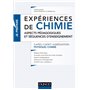 Expériences de chimie - Aspects pédagogiques et séquences d'enseignement - Capes/Agrégation