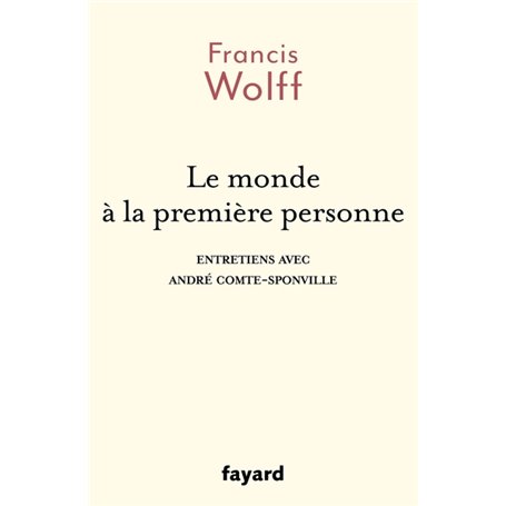 Le monde à la première personne