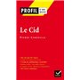 Profil - Corneille (Pierre) : Le Cid