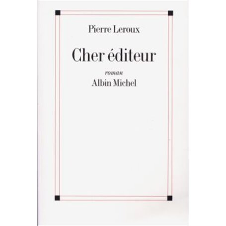 Cher éditeur