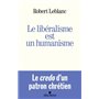 Le Libéralisme est un humanisme