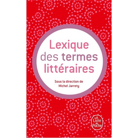 Lexique des termes littéraires
