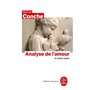 Analyse de l'amour et autres sujets