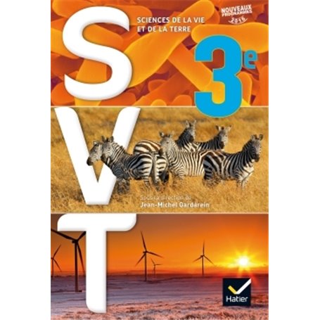SVT 3e Éd. 2017 - Livre élève + livret 16 pages