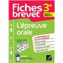 Fiches brevet L'épreuve orale 3e Brevet 2024