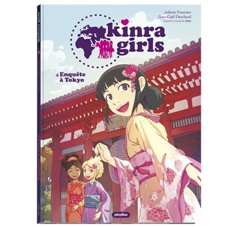 KINRA GIRLS - BD - ENQUÊTE À TOKYO - TOME 4