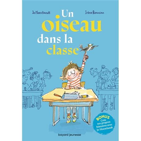 Un oiseau dans la classe