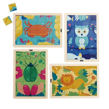 Puzzles magiques - Animaux