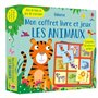 Les animaux - Mon coffret livre et jeux