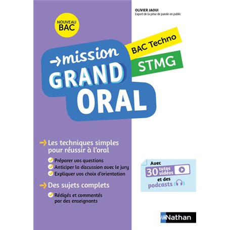 Mission Grand oral STMG