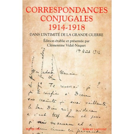 Correspondances conjugales 1914-1918