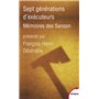 Sept générations d'exécuteurs