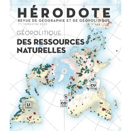 Hérodote - N° 188 Géopolitique des ressources naturelles