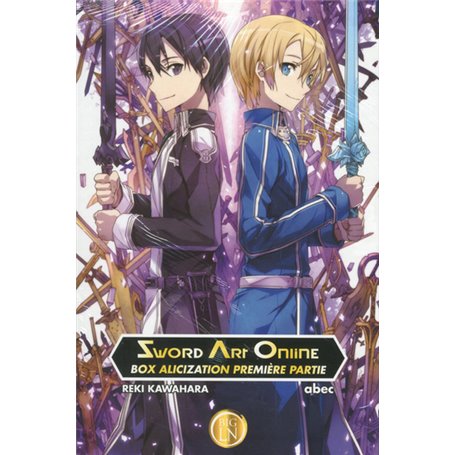 COFFRET Sword Art Online - tome 7 Alicization Dividing (avec cale pour les vol 5 et 6)