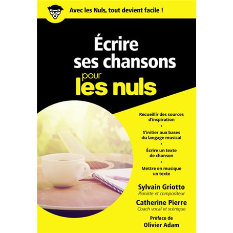 Ecrire ses chansons Poche pour les Nuls