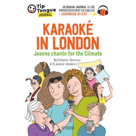 Karaoké in London - Jeanne chante for the Climate