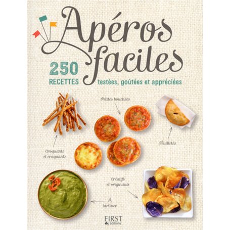 Apéros faciles - 250 recettes testées, goutées et appréciées