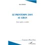 Le printemps 2005 au Liban