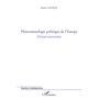 Phénoménologie politique de l'Europe