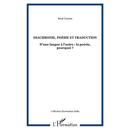 Diachronie, poésie et traduction