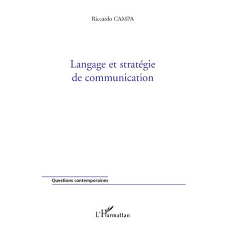 Langage et stratégie de communication
