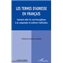 Les termes d'adresse en Français