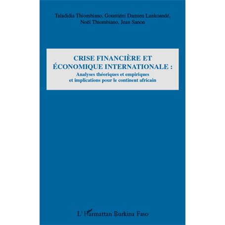 Crise financière et économique internationale :