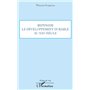 Repenser le développement durable au XXIe siècle