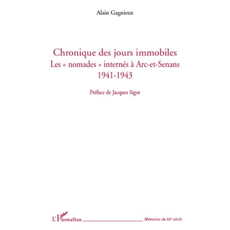 Chronique des jours immobiles