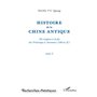 Histoire de la Chine Antique (Tome 2)
