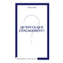 Qu'est-ce que l'engagement ?