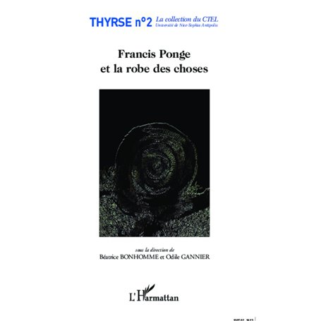 Francis Ponge et la robe des choses