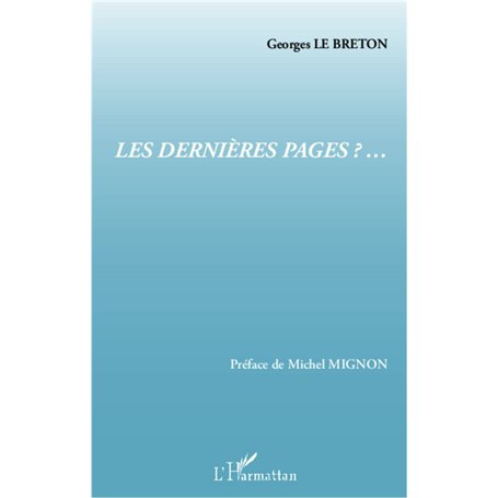Les dernières pages