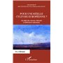 Pour une réelle culture européenne ?