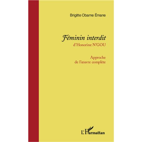 -em+Féminin interdit -/em+d'Honorine N'Gou