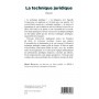 La technique juridique