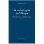 Le non-progrès de l'Afrique