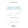 Clefs de la théorie poétique des Arabes