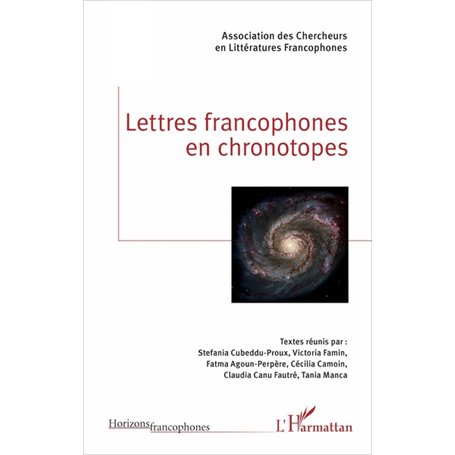 Lettres francophones en chronotopes