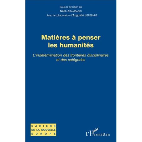 Matières à penser les humanités