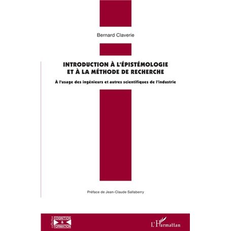 Introduction à l'épistémologie et à la méthode de recherche