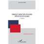 Droit disciplinaire pénitentiaire