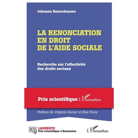 La renonciation en droit de l'aide sociale