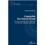 L'impossible État fédéral africain