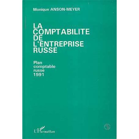 La comptabilité de l'entreprise russe