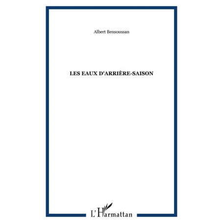 Les eaux d'arrière-saison